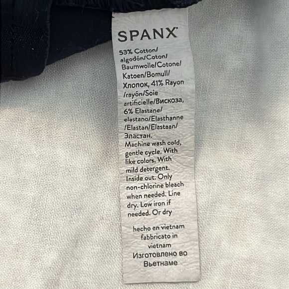 Spanx Polished Cropped Slim Straight Pants - Picture 10 of 15